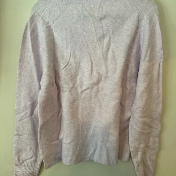J. Crew Soft Lilac Sweater - Picture 3 of 4